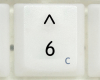 6 ^ Keycap, iBook G3 Clamshell, FireWire